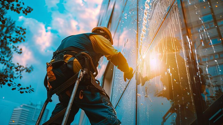 اسعار تنظيف واجهات المباني