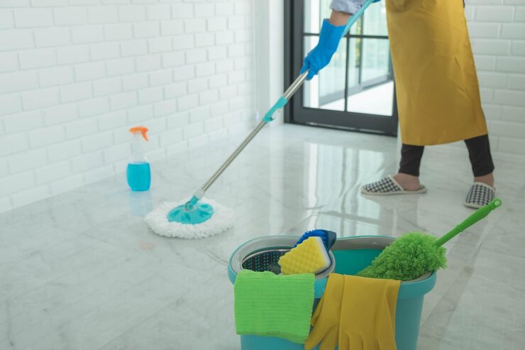 عقود تنظيف سنوية للمباني السكنية