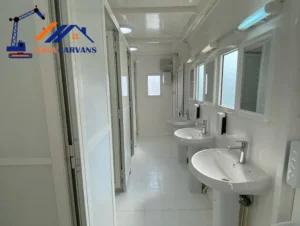 كرفان حمام للبيع متنقل وثابت بأفضل الأسعار