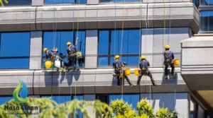 شركة تنظيف زجاج محلات ناسا كلين المتخصصة