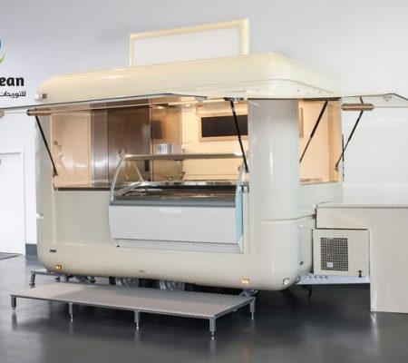 تجهيز عربات الطعام المتنقلة