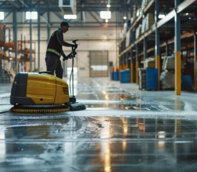 تنظيف المخازن والمستودعات