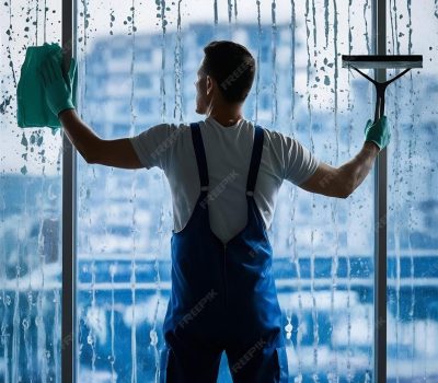 تنظيف زجاج محلات