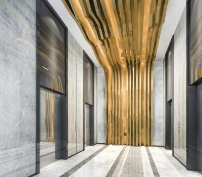 رخام وجرانيت مداخل العمارات